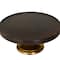 Dark Brown Mango Wood Modern Cake Stand, Set of 3" 14", 12", 10"